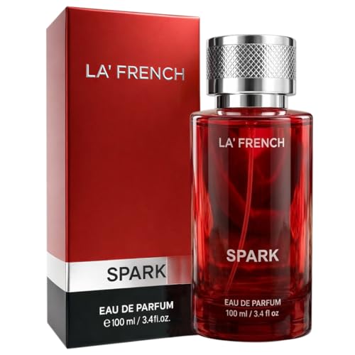Image of La French Spark Perfume - 100ml | Long-Lasting Unisex Perfume for Men & Women | Premium Bold Fragrance with Amber, Sandalwood & Vanilla Notes | Luxury Everyday Wear Scent