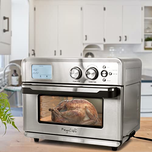 MegaChef Air Fryer Toaster Oven Internal View