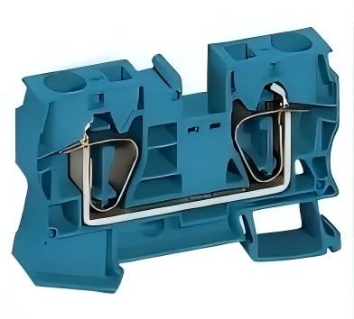 NSYTRR62BL,Terminal Block,6mm² 57A 1KV Blue,Original Packaging,Never Used,in Stock,Ship Now.