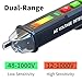 Zoyi DB02 AC Voltage Detector - Non-Contact Voltage Tester Pen with Break-Point Testing, Dual-Range 12-1000V/48-1000V, Electric Tester for Home Electricians, Wire Tester