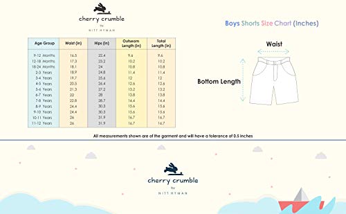Image of Cherry Crumble California Kids Boys French Shorts
