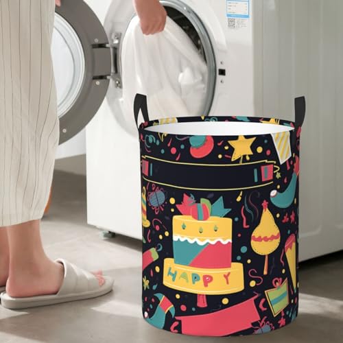 Panier à linge autonome pliable de taille S avec poignées imperméable - 8