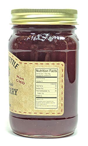 The Dutch Kettle Amish Homemade Style Seeded Strawberry Jam 2 - 19 oz Reusable Jars All Natural Non-GMO No Preservatives image 5