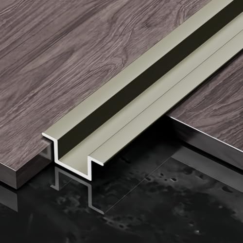 NuoNxuo �t���A ���؂�� �A���~ �ڒn�� �W���C���g�J�o�[ ��13mm?25mm �t���[�����O�E�^�C���E�J�[�y�b�g�p �G�b�W���O�g�����J�o�[ ���h�~ ���C�h�~ �ό� �ǁE���p �d�グ���[���y����150cm 2�{�Z�b�g�z(E,18*7mm)