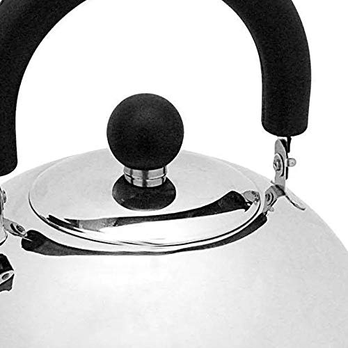 Chaleira Com Apito Em Aço Inox E Alça Termica 2 Litros cozinha casa