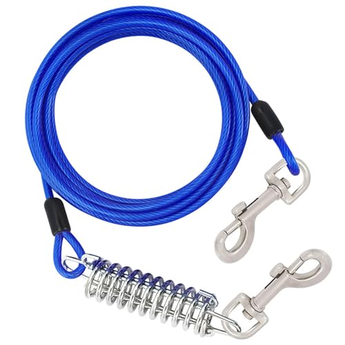 犬のリーシュペットヘビーデューティドッグアウトドアラージチュープルーフストレッチストレッチ牽引ロープ延長ウォーキングロープリーシュリーシュのために噛む