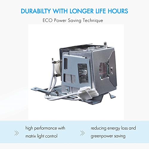 Awo Original Projector Lamp Bulb 5J.jg705.001 / Xx5050002200 With Housing Fit For Benq Mh503Fhd,Mh530Fhd,Mh535Fhd,Mh534,Mh535,Ms531,Ms535,Mw526Ae,Mw533,Mw535,Mx532,Mx535,Th534,Th535,Tw533,Tw535,W1050,W1050S,Ht1070A For Vivitek Ds262,Dx262,Dh268,Dw265,Dw282St,Dx281St,Dx263 #TOP4