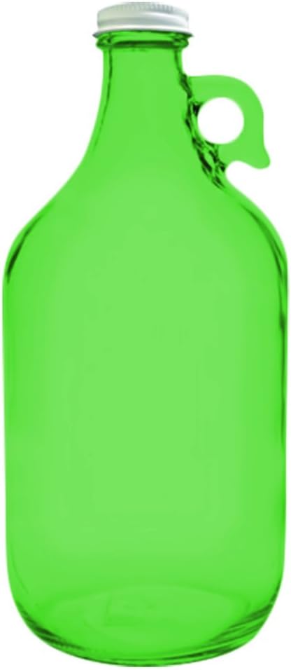 TableTop King True Fabrications 1/2 Gallon Clear Glass Beer Growler - Full Color Cobalt Blue - Additional Vibrant Colors Available : Home & Kitchen