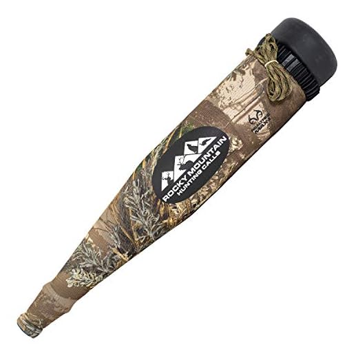 Rocky Mountain Hungting Calls 146 Ultimate Bugling System: Wapiti Whacker Bugle Tube with MAX-1 Camouflage, Sure Fire Bugle Adapter, and Black Magic Diaphragm Elk Call