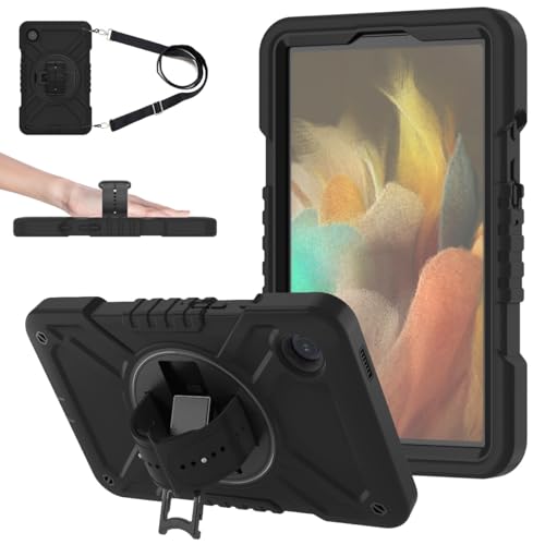 Funda Samsung Tab A9 8.7 a prueba de caídas roturas y arañazos protector de tres capas con soporte