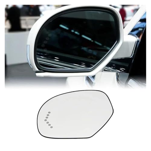 ZEVEOKIOGA のために エスカレード ESV アバランチ シルバラード サバーバン タホ GMC ユーコン用 左右ヒーター付きリアサイドウィングミラーガラス リアミラーガラス(1pc Left)