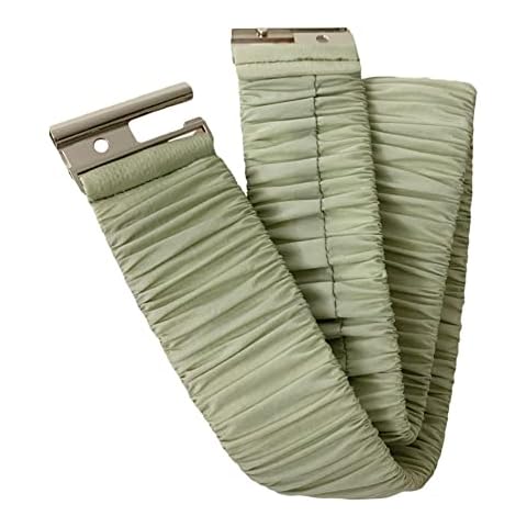 Inzegao Down Coat with Elastic Waist Belt Cover