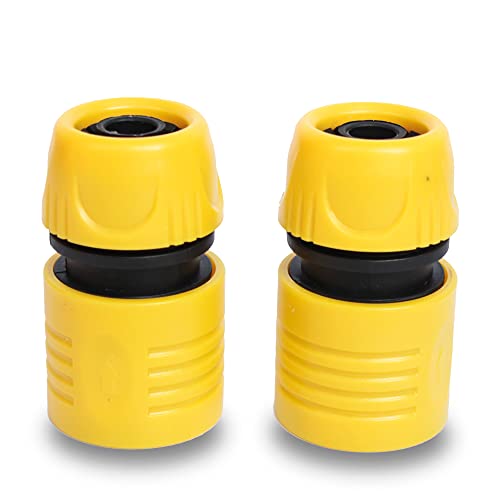 Image of VMTC Quick Connector Set (1 /2 inch): 2-Piece Kit for Gardening & High-Pressure Car Washers (Compatible with Karchre K1-K7, Bosch AQT, Black & Decker, Hubertt, and More)