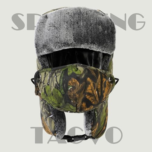 Bonnet aviateur imperméable et masque thermique anti-vent