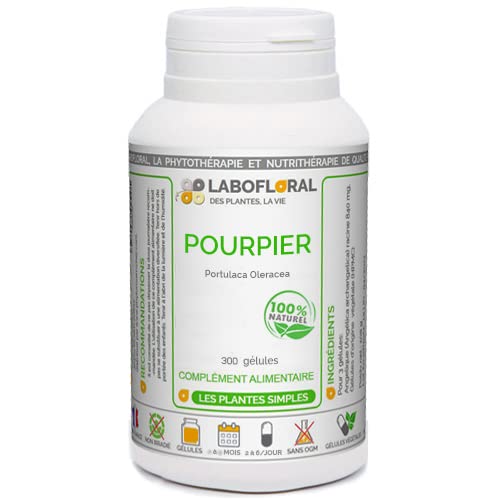 Pourpier Labofloral 300 gélules : la réponse naturelle aux manques d'acides gras oméga 3 et 6
