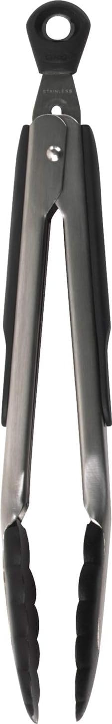 OXO オクソー ナイロン ヘッド ロック トング 小 耐熱 ロック付き 食洗機 対応