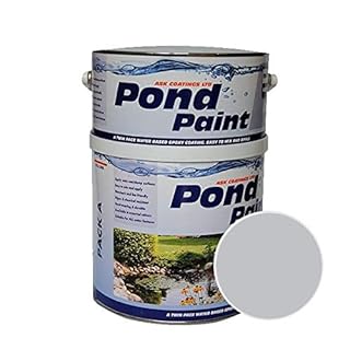 Water Based Epoxy Resin Pond Paint 1L (Grey)