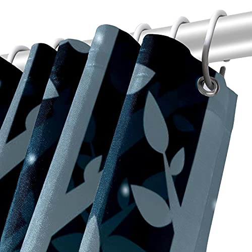 Rideau de douche caribou imperméable pour éviter les éclaboussures au sol - 6