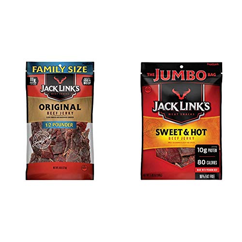 Jack Link’s Beef Jerky Original and Sweet & Hot Bundles (2 Flavors)