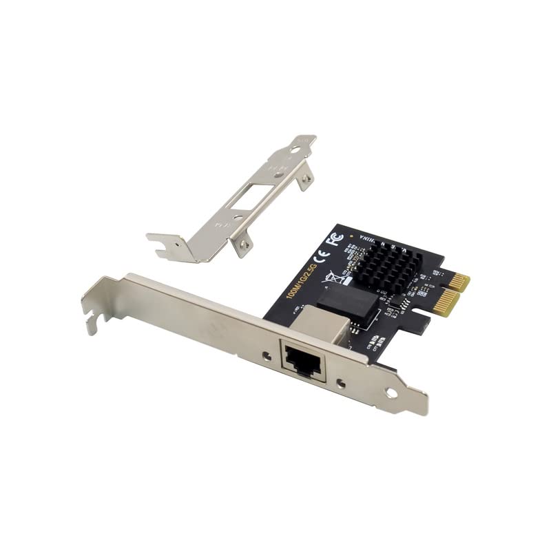 Tarjeta de red PCI-E 2,5 Gigabit Ethernet LAN RJ45 para PC de sobremesa con puerto integrado