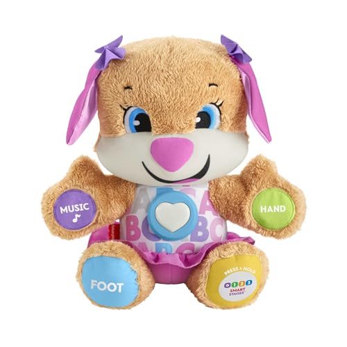 Fisher-Price Peluche de primeira descoberta, brinquedos bebé 6 meses.