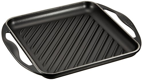 Le Creuset Poêle Grill Carré 24 cm Noir 20127000000460