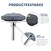 IRONHIT Lawn Mower Blade Sharpener, Upgraded Blade Assist Lawn Mower Blade Sharpener Tool Kit, Sharpener for Drill with Blade Balancer, Blade Sharpeners for Any Power Hand Drills