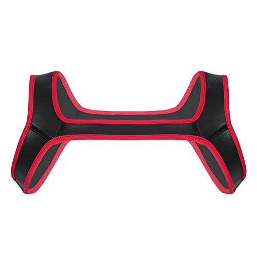 ACSUSS Men's Neoprene Cotumes Adjustable Harness Shoulder Strap Muscles Protector Clubwear4