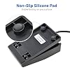 iKKEGOL Upgraded USB Foot Pedal, IP37 Waterproof Hands-Free Control Pedal, One Key Programmable Footswitch Game Mouse Keyboard for Transcription, Gaming, Work Page Turner HID Mechanical Switch
