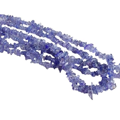 Pierre précieuse de tanzanite en éclats de 4 mm pour façonner un bijou chargé d'histoire