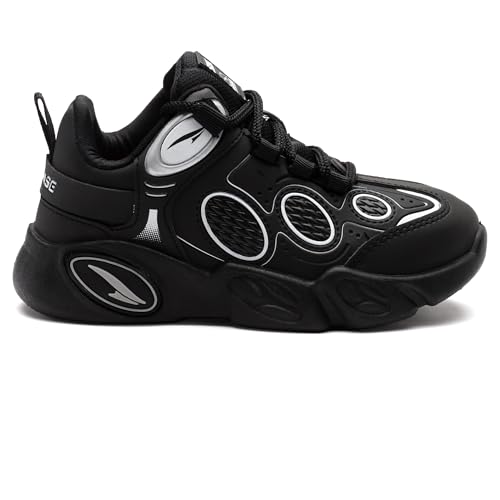 Image of ASIAN Kids VISION-01 Stylish Casual Chunky Sneakers with Laces for Boys, Trendy and Comfortable Shoes Perfect, Walking, and Outdoor Play, Lightweight and Durable Design Suitable for Kids