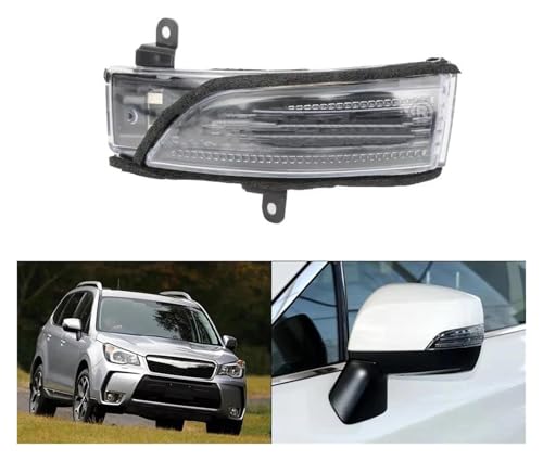 Espejo retrovisor coche luz giro LED intermitente lateral para Forester XV Outback 2