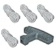 Gubeter Starterseil-Kit, für Honda Gx160 Gx200 Gx100 Gx120 Gx140 Gx240 Gx270 Gx340 Gx390, 28462-Zh8-003, 28462-Ze2-003