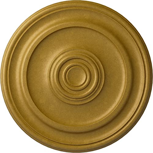 Ekena Millwork CM20KPPGS Kepler Traditional Ceiling Medallion, Pharaohs Gold