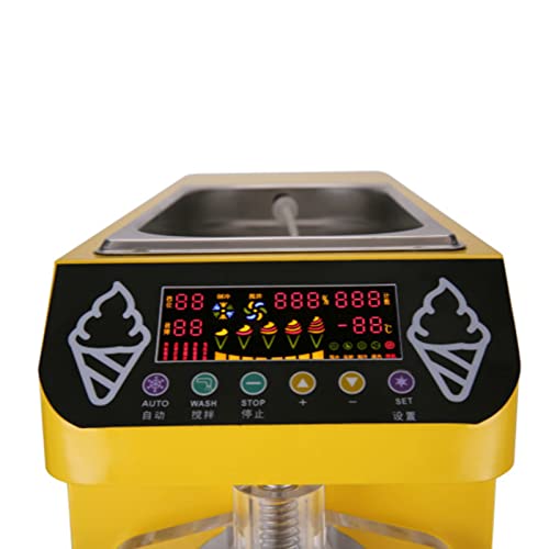 LANGTAOSHA Kommerzielle Softeismaschine, 1050 W Automatische Eismaschine Mit LED-Panel, Intelligente Reinigungsfunktion… – Bild 5