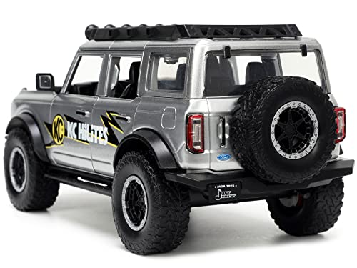 Jada Toys Just Trucks 1:24 Ford Bronco Gris miniatura 5