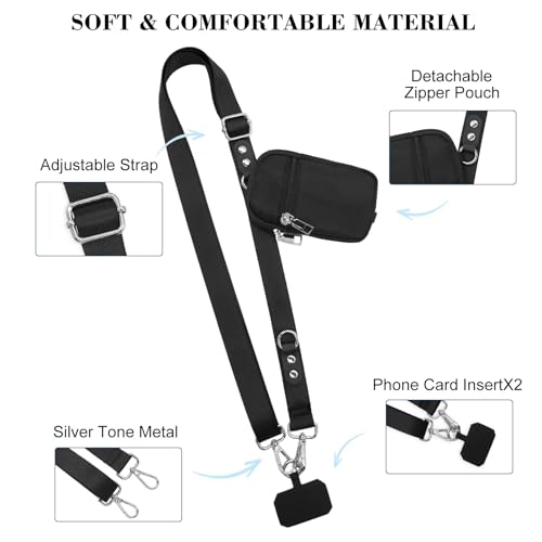 Cordón de muñeca para teléfono celular Long Keeper ideal para viajar y pasear sin manos 2