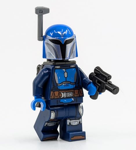 LEGO Star Wars Mandalorian Nite Owl Minfigure with Blaster, Blue