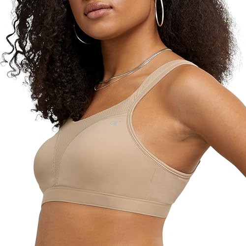 Image of Champion Women's Sports Bra, High-Impact, Maximum Support, Breathable, Moisture-Wicking Fabric