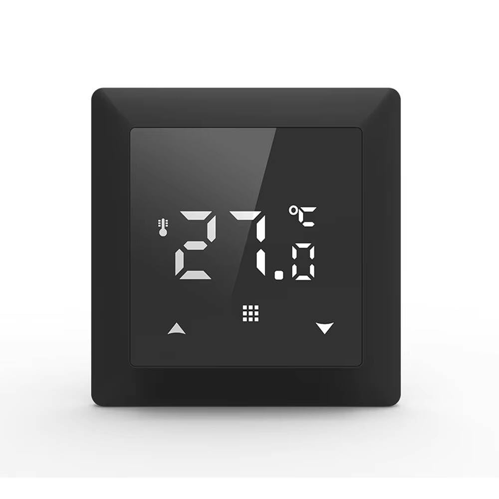 Sone Smart One ZigBee Thermostat Fußbodenheizung Schwarz 16A Tuya | bodenfühler, gateway nötig, touchpanel, kindersicherung, zigbee2mqtt