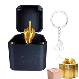 Gativs Dedo Medio Molesto Caja De Regalo Nervioso Dedo Medio Sorpresa De 2 Piezas Caja De Regalo Dedo Medio Divertido En Una Caja De Regalo Para Adultos