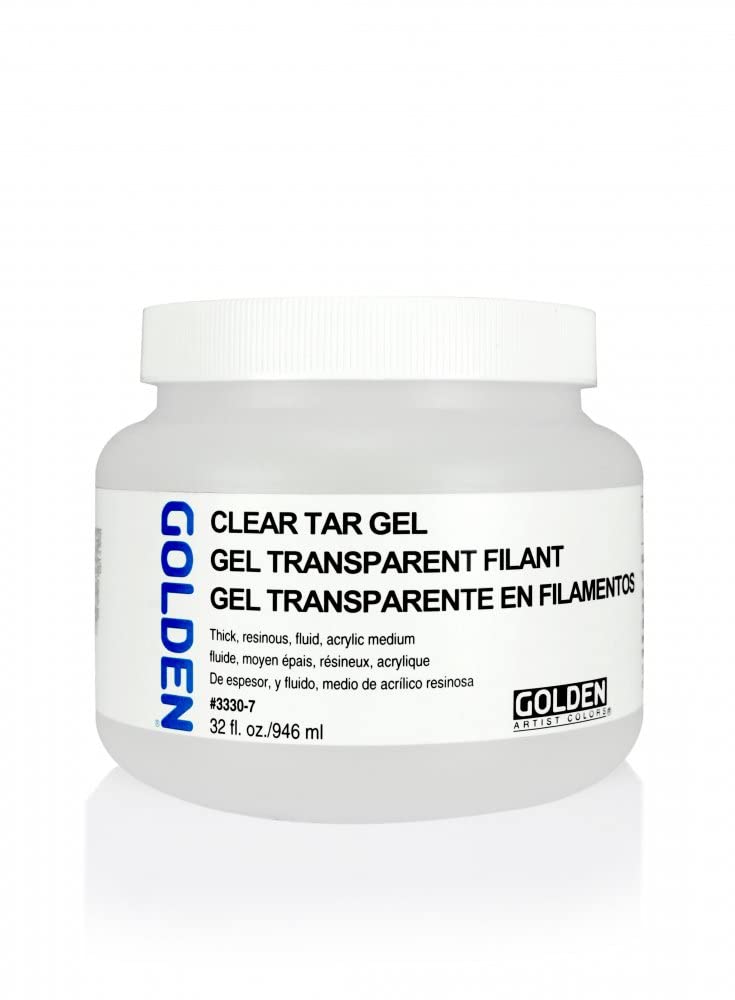Golden Acrylic Gels Clear Tar Gel 946ml