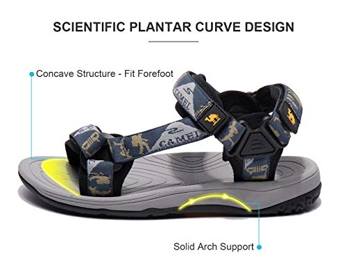 Camel Crown K922162677388Y09-CNUS-F1 Mens Hiking Sandals Waterproof thumb #3