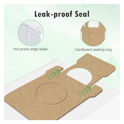 Sac à poussière pour iRobot Roomba 104 105 Combo | Pack de 8 pièces de rechange