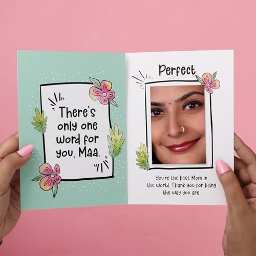 Image of Oye Happy - Glitter Hamper for Mom - 6 Unique Gifts for Mother | Gift Set with Photo Frame, Mirror Card, Mug, Medal, Sash & Table Top | Heartfelt Appreciation Gift for Mother