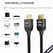 RUIPRO 8K Zertifiziert HDMI 2.1 Kabel 2M Ultra HD High Speed 48Gbps 8K@60Hz 4K@120Hz Dynamisches HDR eARC HDCP 2.2/2.3 Kompatibel mit Blu-ray Player HDTV Projektor Heimkino TV Box Spiele