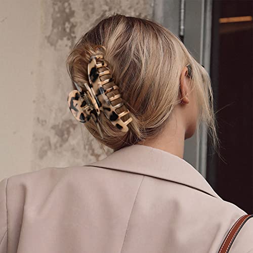 Aileam Big Claw Hair Clips 3.8 Inch Tortoise Banana Hair Clips thumb #4