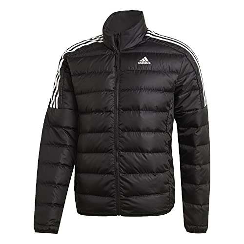 adidas Essentials - chamarra de plumón para hombre, Negro -, XX-Large