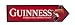 Guinness Toucan James Gate Road Sign, Red - Aluminum Metal Wall Decor
