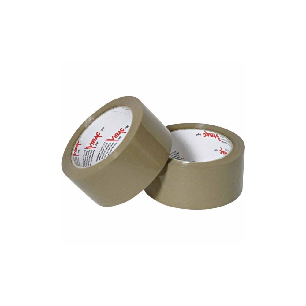 Selbsthaftendes Klebeband 48/66y 180 Rollen - braun - Paketband für Karton Versand Umzug Lagerung - Packband selbstklebendes Paketklebeband